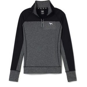 Victorias Secret Pink Half Zip Top